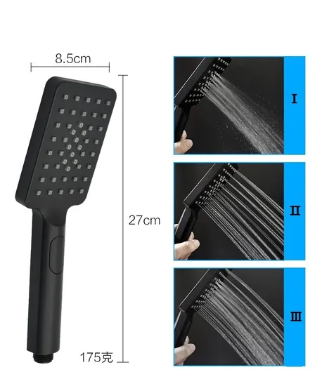 New Design Anti-Scratch Material, Environment-Friendly Shower Set with Storage Function Shower Set