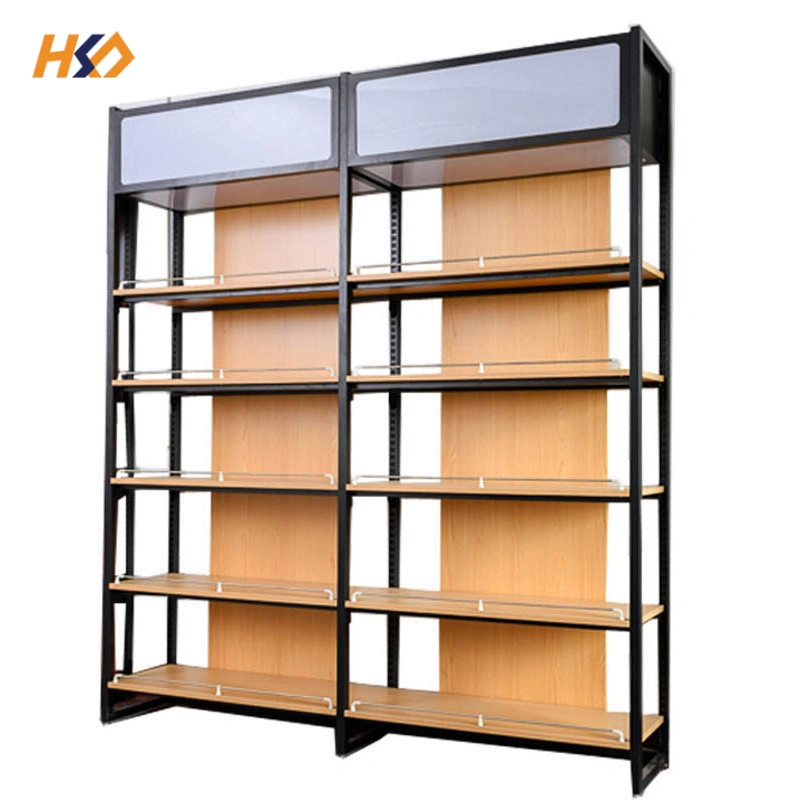 Wholesale Double Supermarket Shelf Adjustable Store Shelves Price Holder for Shelves