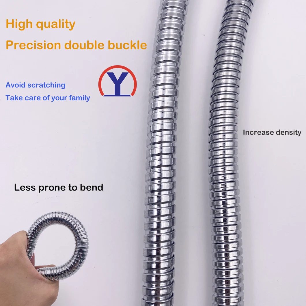 Double Lock Stainless Steel 304 Bathroom Flexible Hose Shower Hose