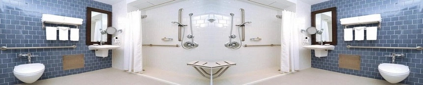 Wholesale Bathroom Square Overhead Shower 200*300mm Top Rainfall Shower Head