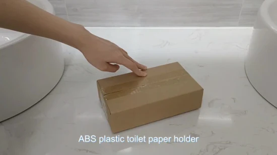 Настенный держатель для туалетной бумаги из АБС-пластика Saige, держатель для туалетной бумаги с лотком для телефона