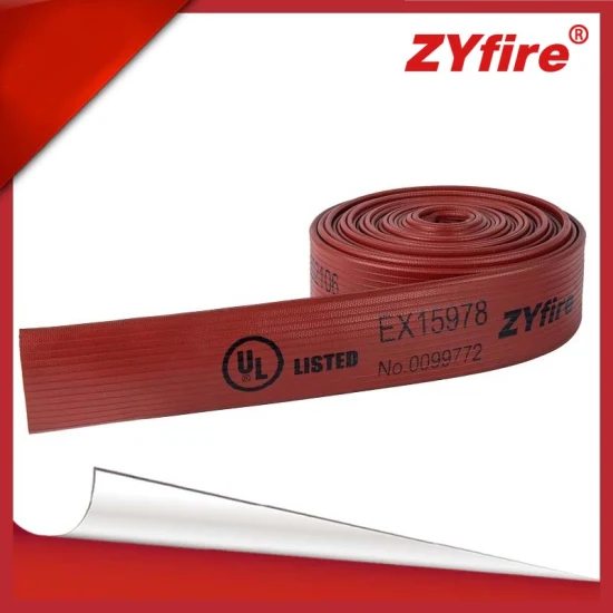  Zyfire соответствует требованиям гибких шлангов, внесенных в список UL19.  Красные двойные резиновые шланги
